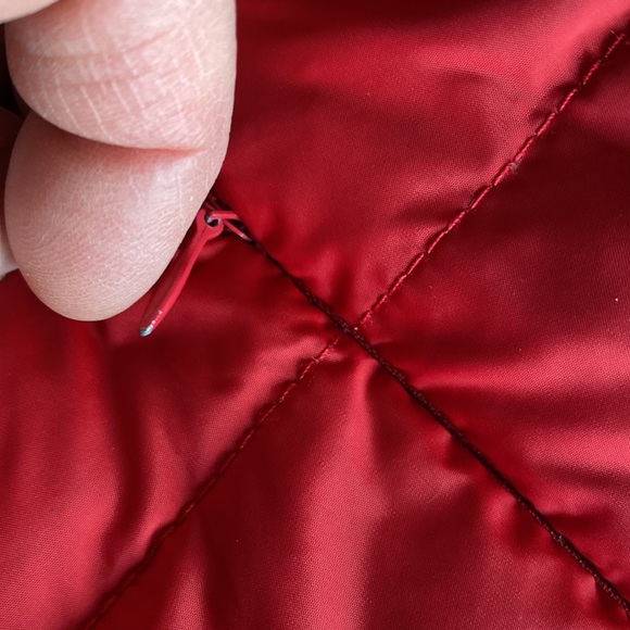 KENNETH COLE REACTION Down Puffer Vest Red Size XL - Picture 8 of 10